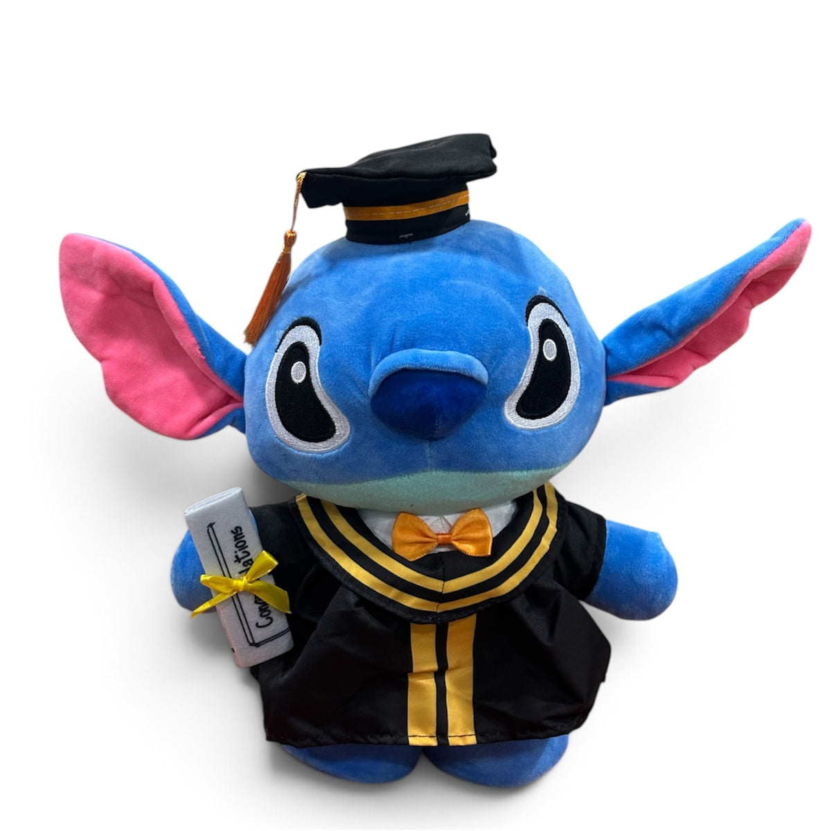Blue Guy Plush Graduation