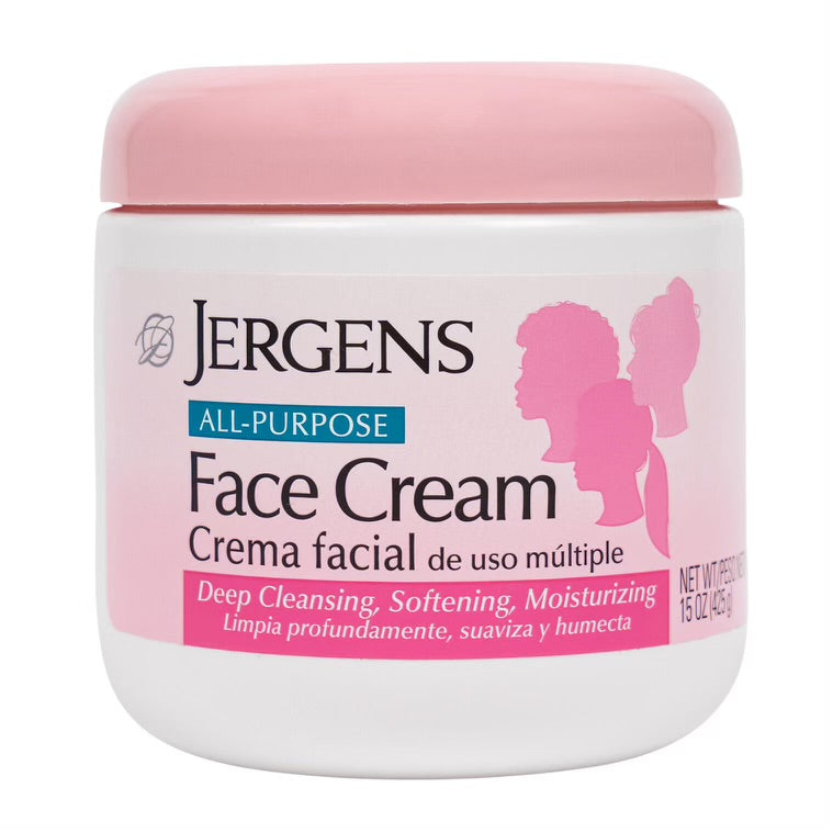 3PCS JERGENS FACE CREAM ALL PURPOSE 15OZ 10206
