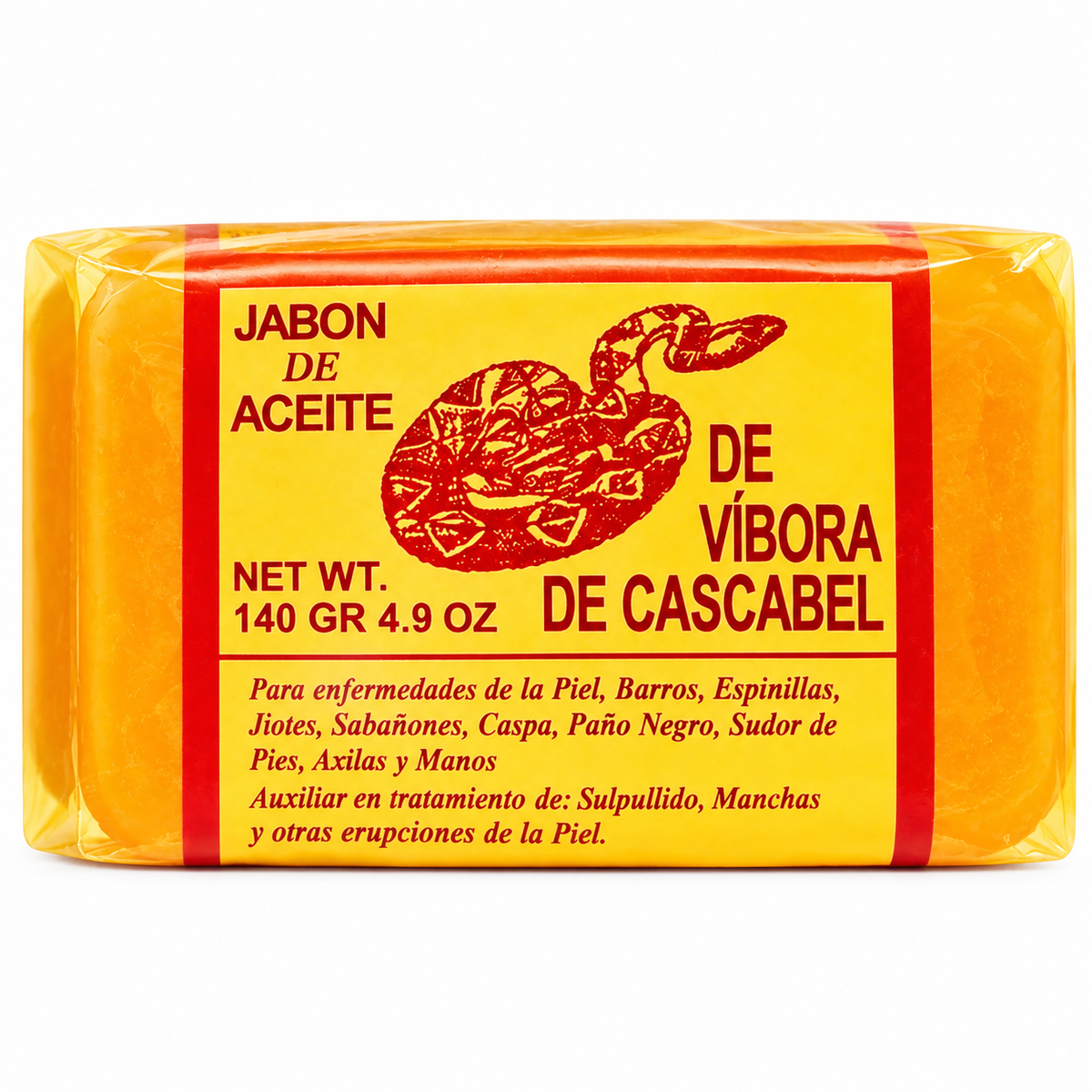 Jabon De Aceite De Vibora De Cascabel