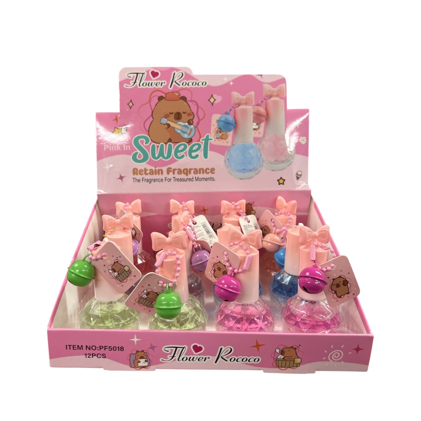 12PCS DISPLAY BROWN BEAR PERFUME  #PF5018