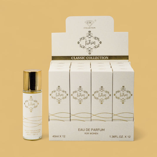12PCS DISPLAY JOVIAL CLASSIC  COLLECTION PERFUME FOR WOMEN 1.36FL.OZ 1062-HD