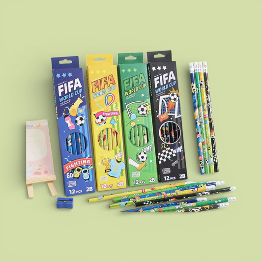 12PCS PACK FIFA WORLD CUP KIDS PENCILS NO3741