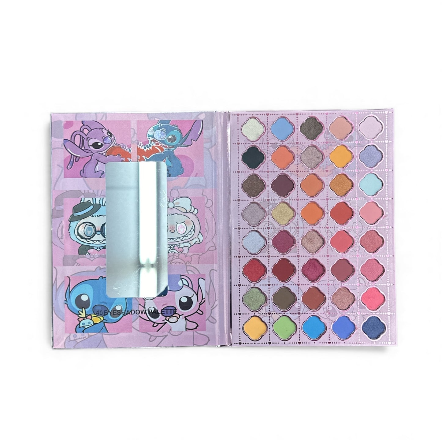 3PCS PINK AND BLUE WITH MONSTER EYESHADOW PALETTE ML-YY-026