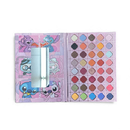 3PCS PINK AND BLUE WITH MONSTER EYESHADOW PALETTE ML-YY-026