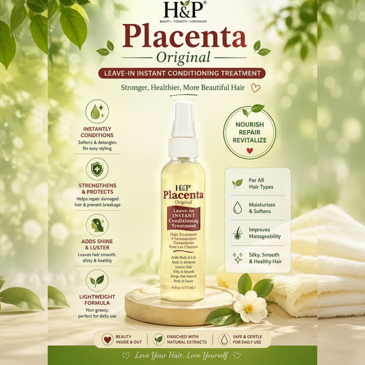 3PCS HNP PLACENTA ORIGINAL LEAVE-IN INSTANT CONDITIONING TREATMENT 4121