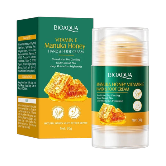 6PCS VITAMIN E MANUKA HONEY HAND & FOOT CREAM BQY6142