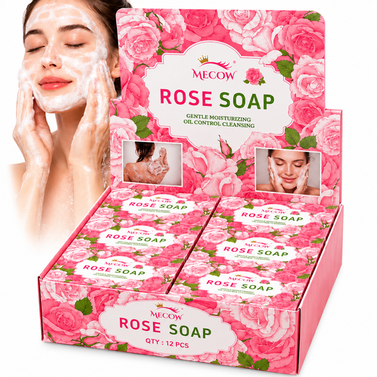 JABÓN DE ROSAS MECOW