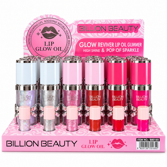 Aceite labial iluminador de larga duración 24 horas Billion Beauty