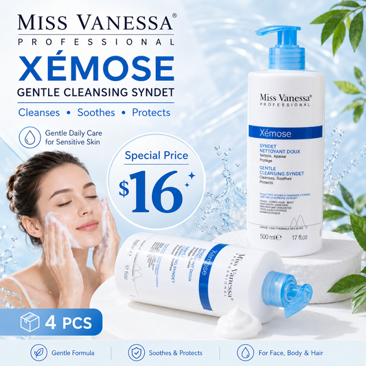 4PCS MISS VANESSA LA ROCHE POSAY DUPE CLEANSING FACE-BODY G5072
