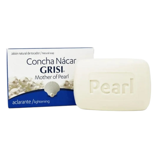 6PCS GRIS JABÓN CONCHA NARCAR ACLARANTE