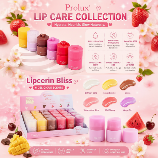 24PCS DISPLAY PROLUX LIPCERIN BLISS LIP MASK K-452
