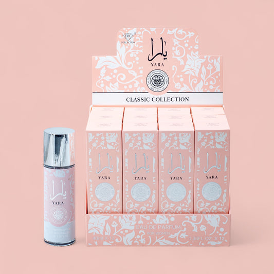 12PCS PINK PERFUME FOR WOMEN 1.36FL.OZ 5526-HD
