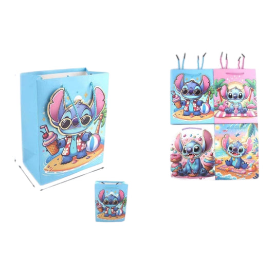 12PCS PACK 3D GIFT BAGS OHANA ST MBG-1395