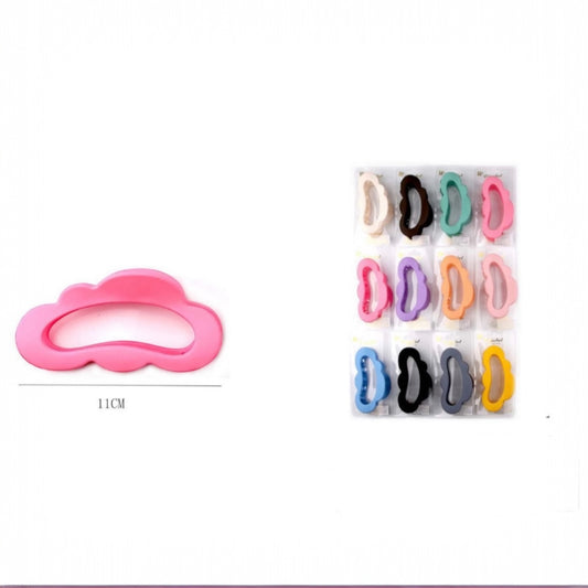 SUMMER VIBEZZ HAIR CLIPS 12 PCS PACK#FBBD