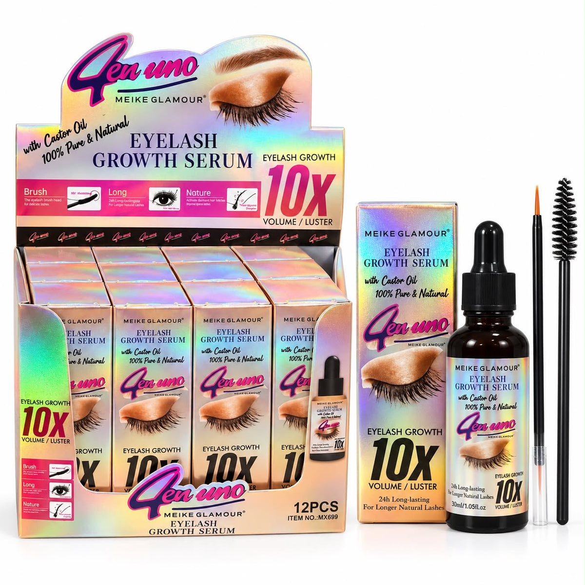 Meike Glamour 4in1 Eyelash Growth Serum
