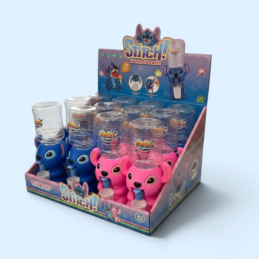 12PCS DISPLAY BLUE GUY & PINK GIRL MINI WATER DISPENSER