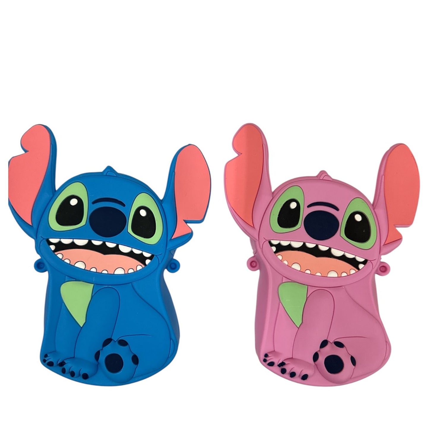 12PCS PACK BLUE & PINK SILICONE CROSS BODY