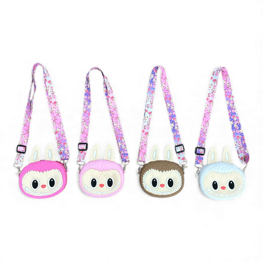 12PCS PACK CROSS BODY HAPPY 4 COLORFUL