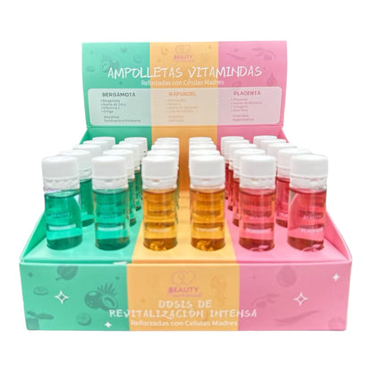 BEAUTY MECHANICS AMPOLLETAS VITAMINADAS 6912 R103