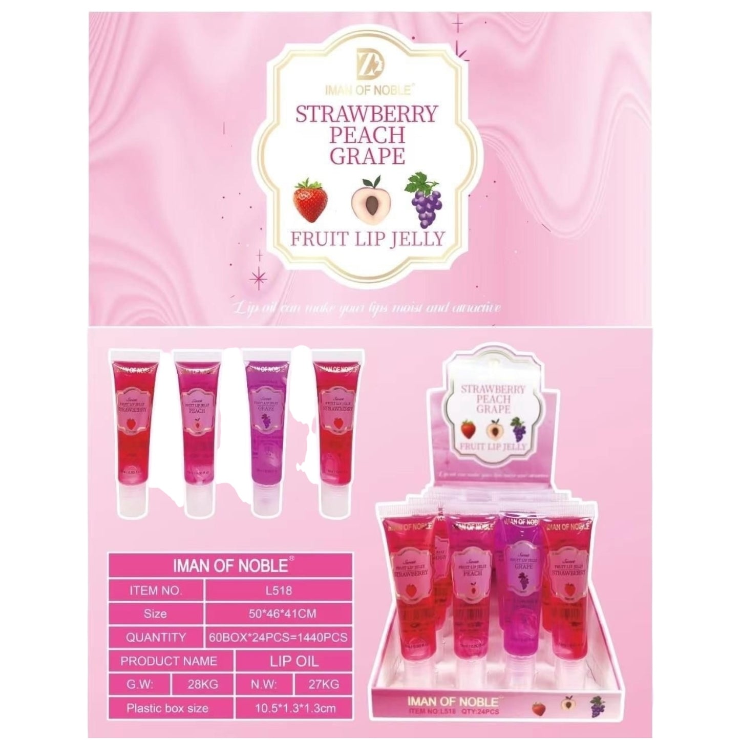 IMÁN OF NOBLE FRUIT LIP JELLY L518 #97