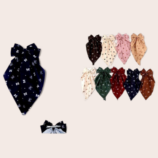 12PCS PACK  COLORED COQUETTE BOWS YBR-1914