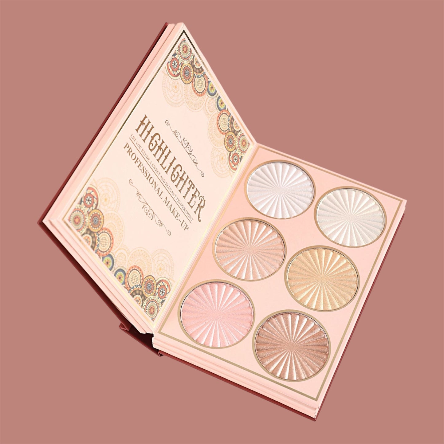 2PCS GIRABELLA RED MAKEUP FRIDA PALETT SET G4091