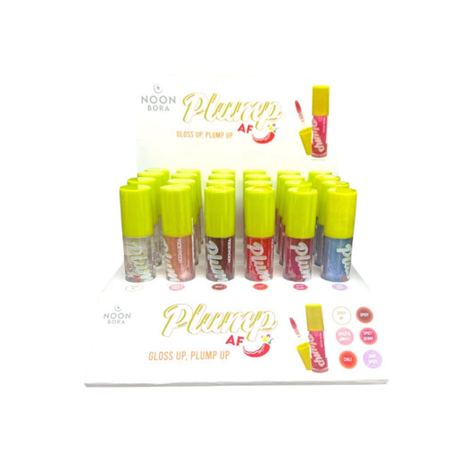 24PCS DISPLAY NOON BORA PLUMP AF GLOSS 0057