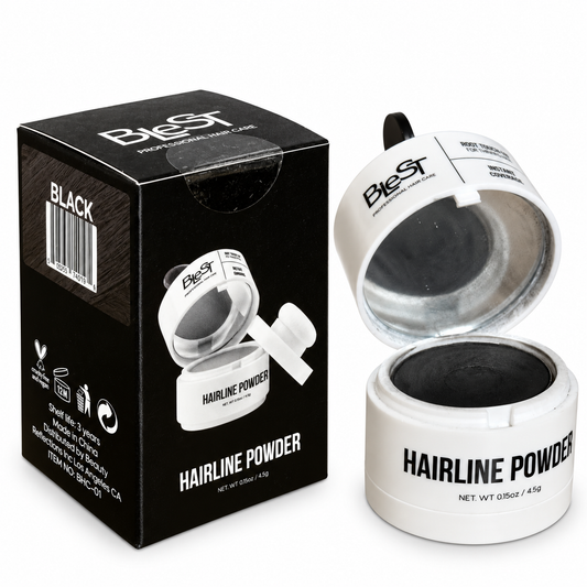 Polvo para el nacimiento del cabello Blest Dark