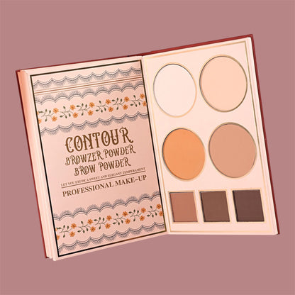 2PCS GIRABELLA RED MAKEUP FRIDA PALETT SET G4091