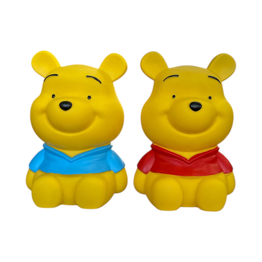 2PCS YELLOW BEAR PIGGY BANK A&B PY-0008