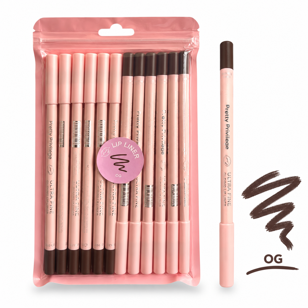 Delineador de labios esculpidor ultra fino Pretty Privilege