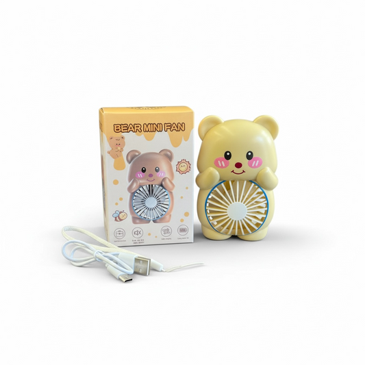 6PCS PORTABLE BEAR FAN SD-70