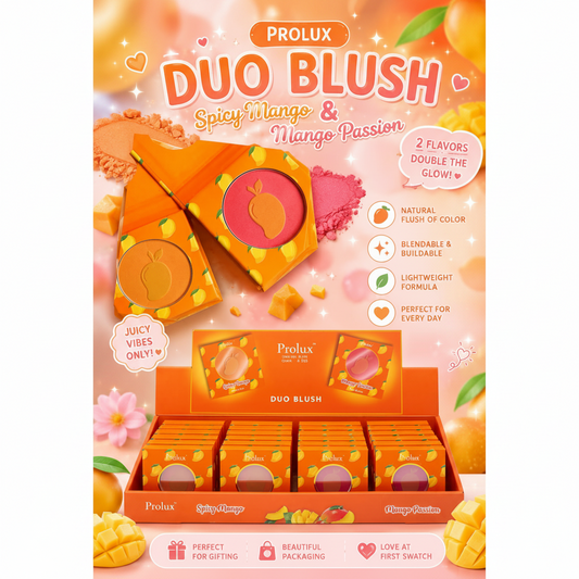 24PCS DISPLAY PROLUX DUO BLUSH K-673