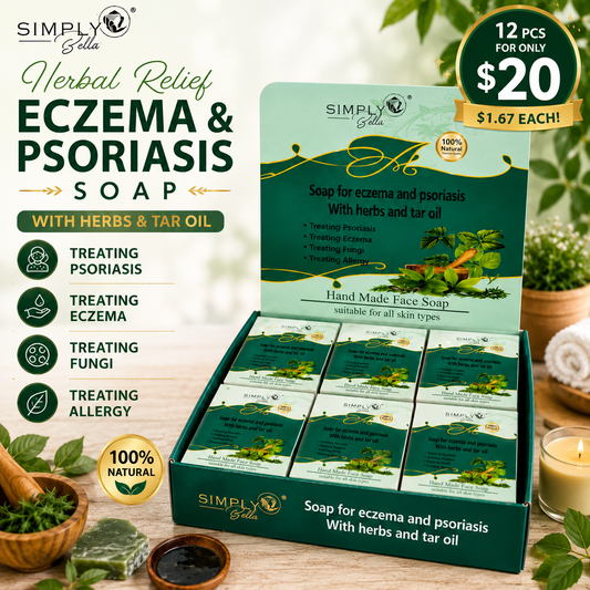 12PCS SIMPLY BELLA ECZEMA SOAP SIM009