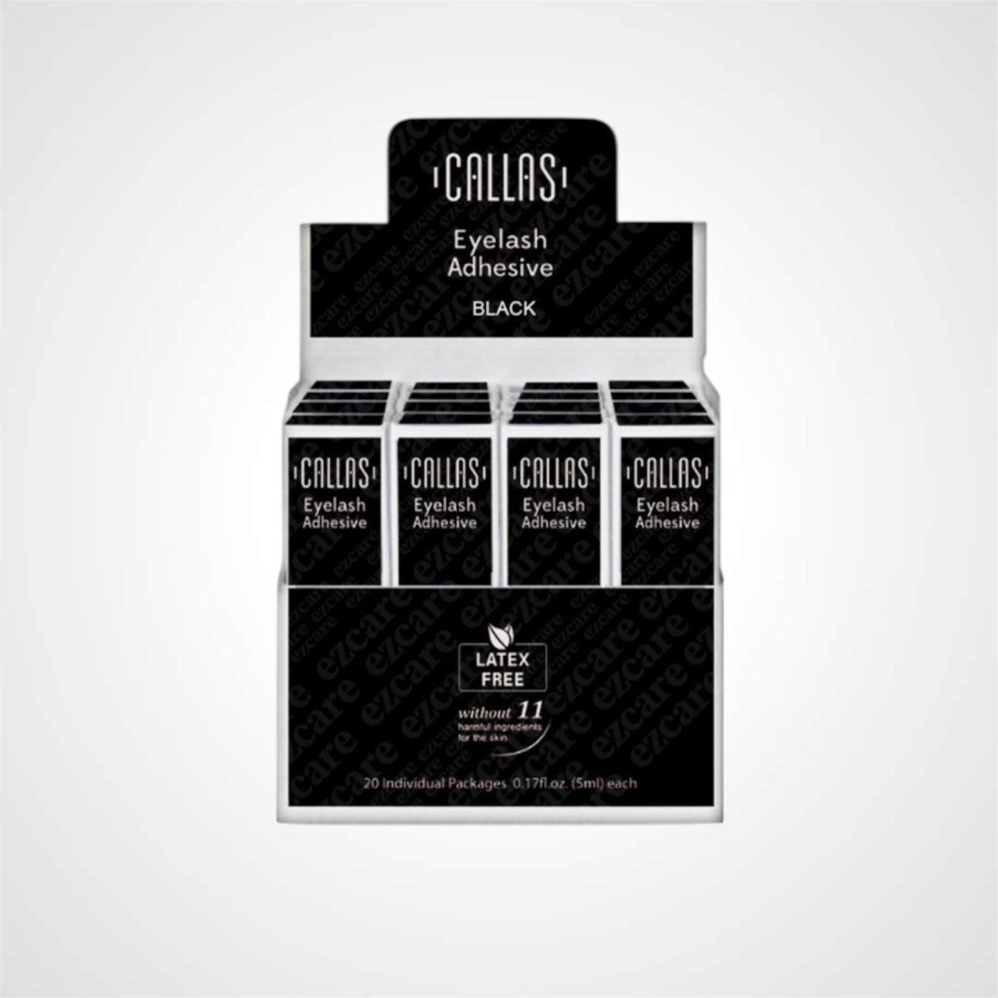 20PCS DISPLAY CALLAS EYELASH ADHESIVE BLACK