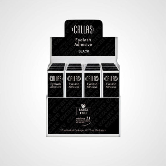 20PCS DISPLAY CALLAS EYELASH ADHESIVE BLACK