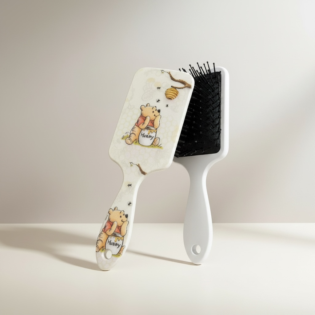 12PCS HONEY YELLOW BEAR HAIR BRUSHES