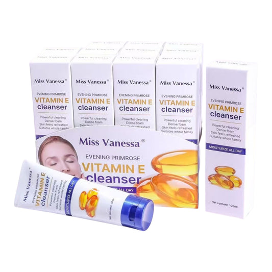12PCS DISPLAY MISS VANESSA VITAMINA E CLEANSER M7007