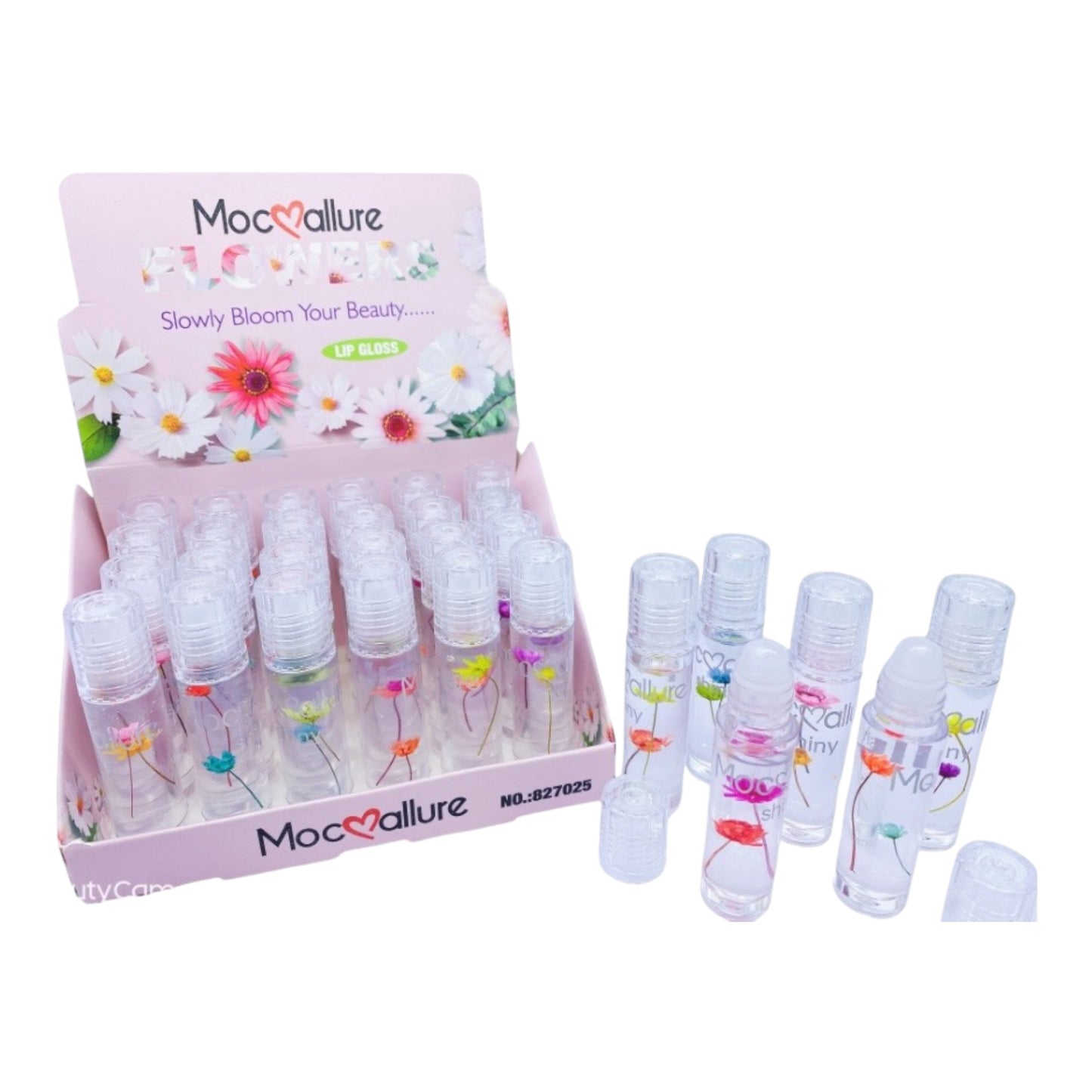 MOCALLURE FLOWER LIP OIL 24PCS DISPLAY #98