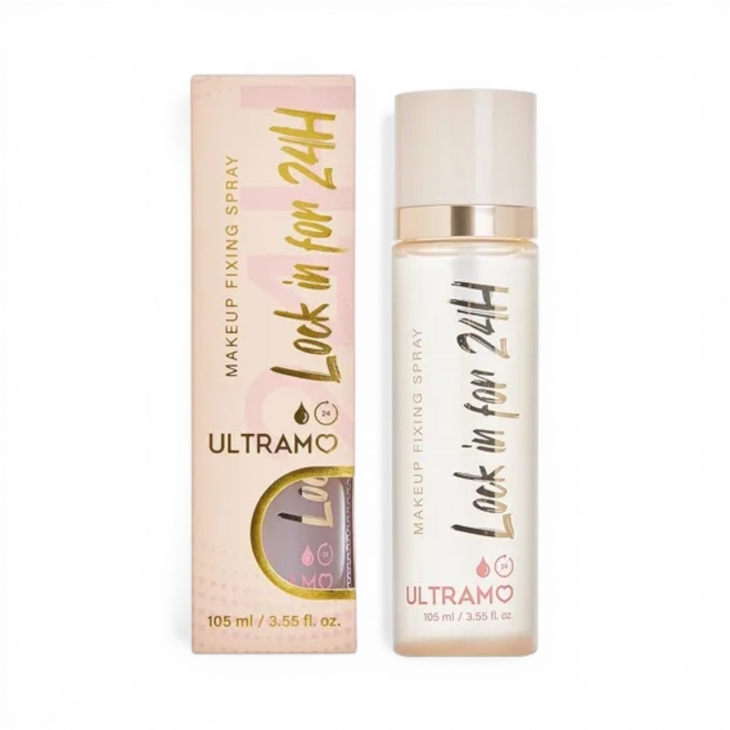 4PCS ULTRAMO LOCK IN FOR 24H MAKE UP FIXING SPRAY 2809FQ