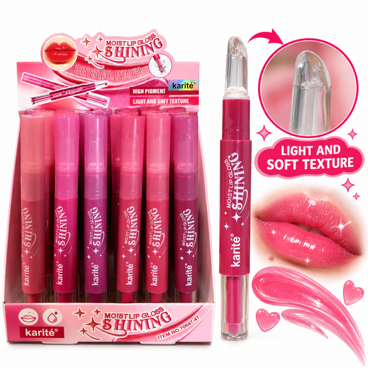 Brillo labial hidratante Karite con acabado brillante