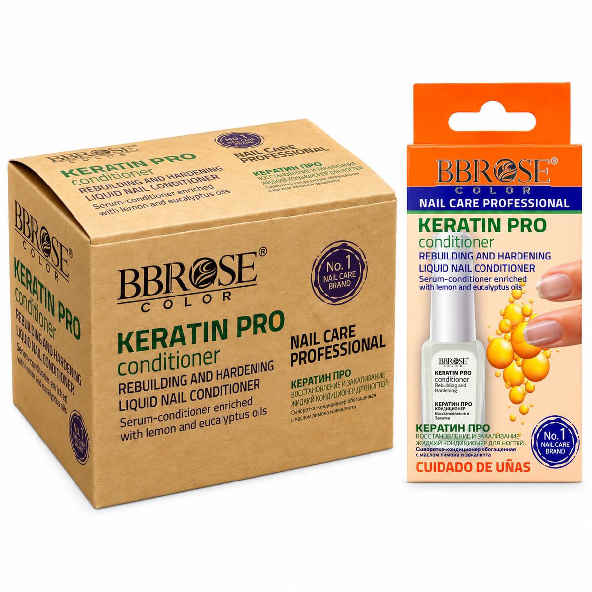 Bbrose Color Keratin Pro Rebuilding Nails