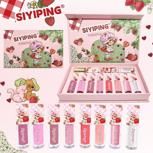 3PCS STRAWBERRY GIRL IN PINK PERFUME & MAKEUP SET SYP-ST01
