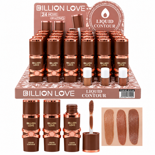 Contorno líquido de larga duración 24 horas Billion Beauty