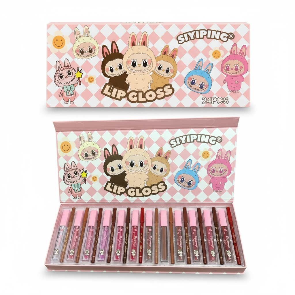 2PCS SIYIPING B LIPGLOSS + LIPLINER SET SYP-LG090