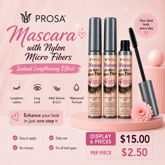 6PCS PROSA MÁSCARA  WITH NYLON MICRO FIBERS  1921