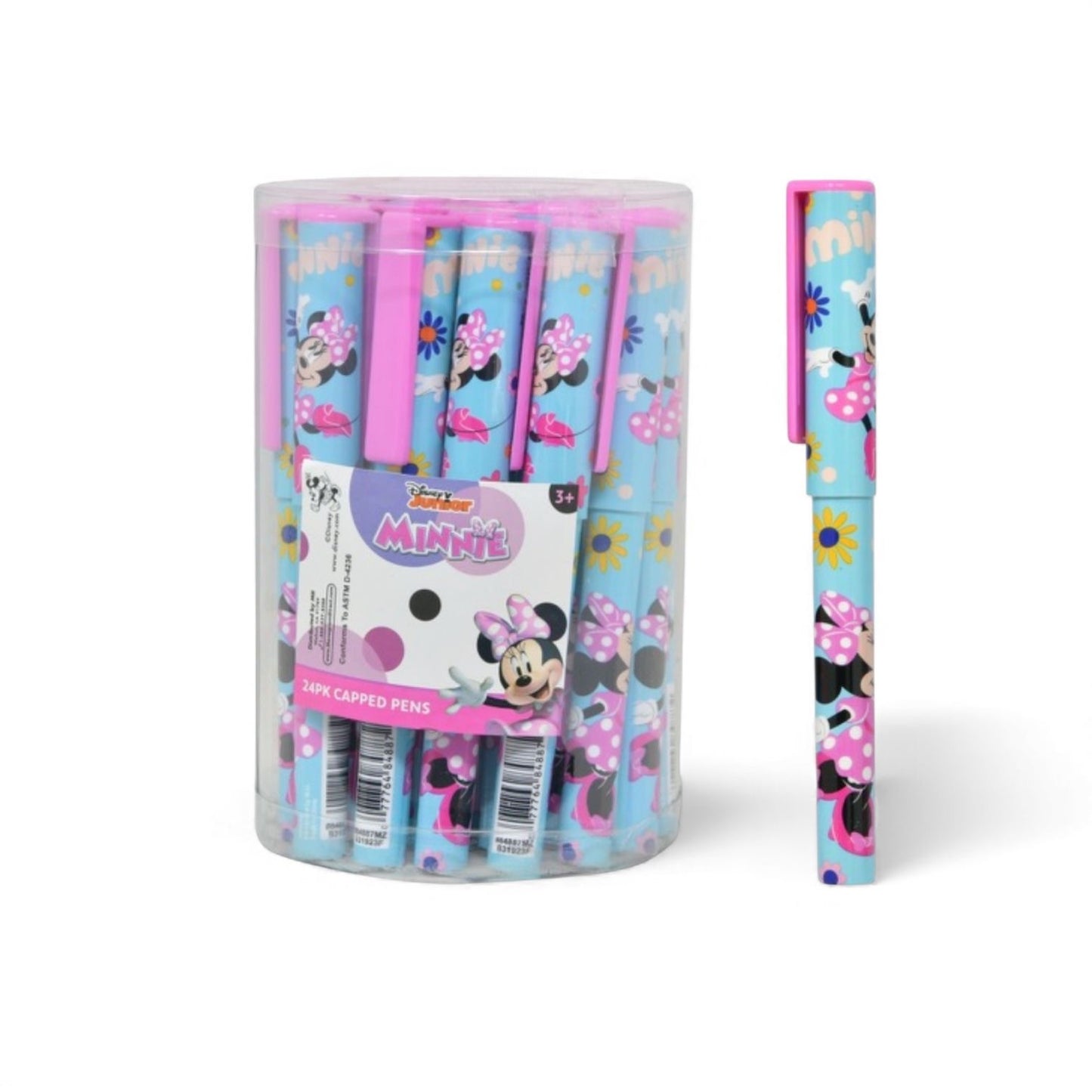 24PCS PACK MINNIE MOUSE CAPPED PENS 84887MZ