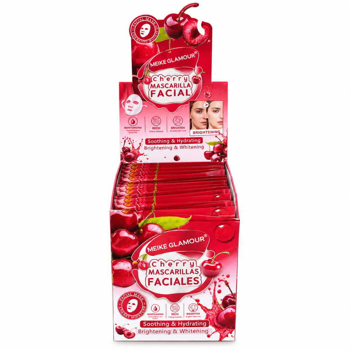Meike Glamour Cherry Face Sheet Mask