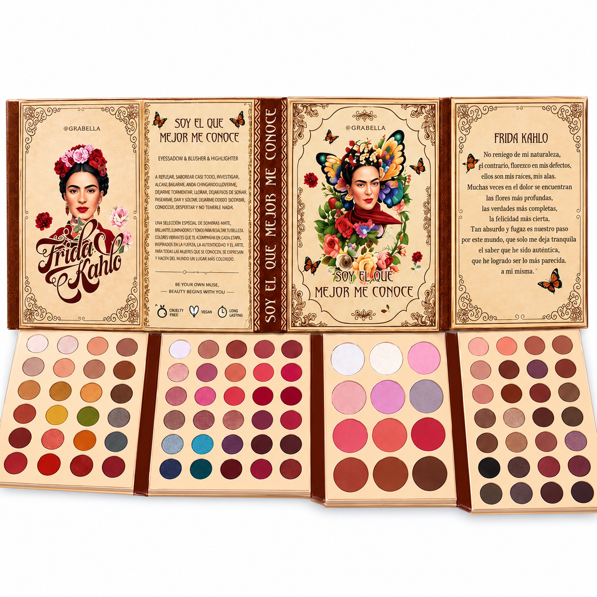 Girabella Soy El Que Mejor Me Conoce Paleta de Libros de Frida
