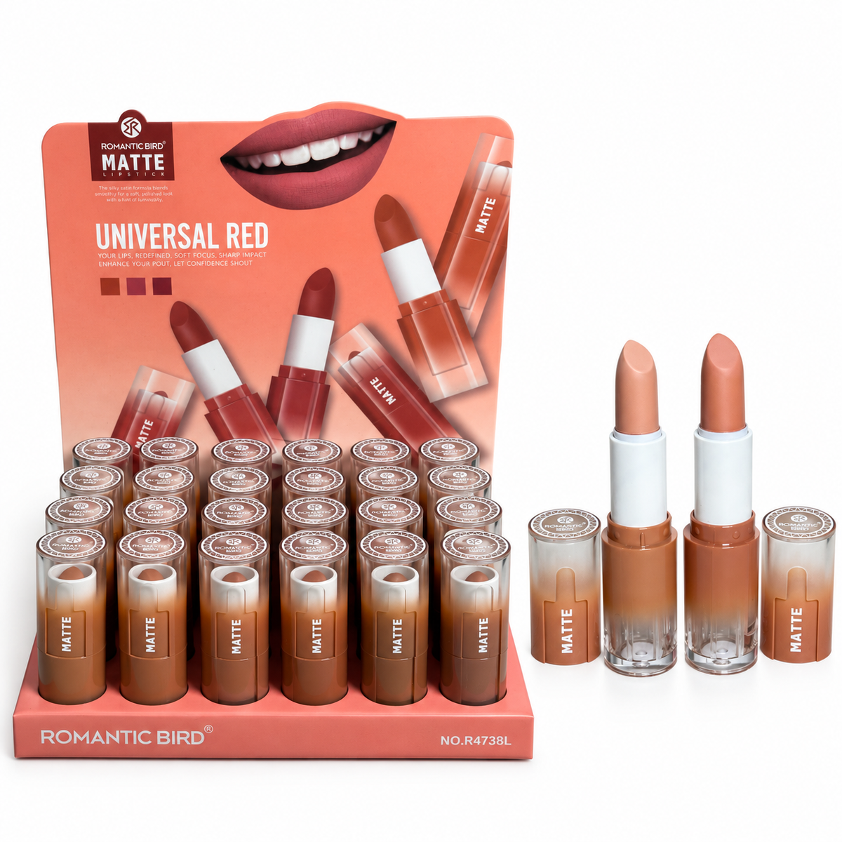 Romantic Bird Lipstick Matte Universal Red